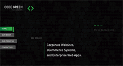 Desktop Screenshot of codegreeninteractive.com